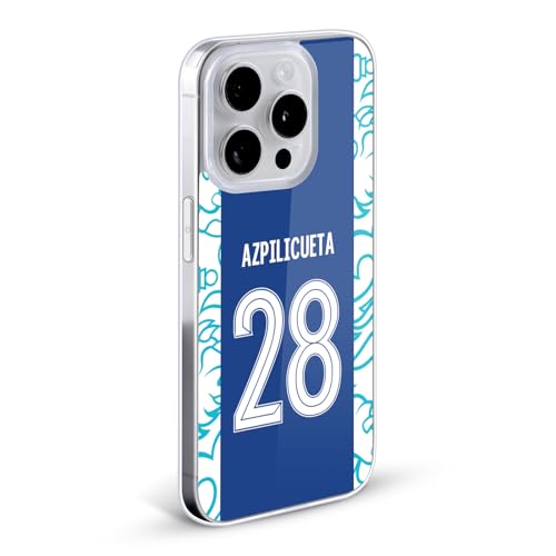 Carcasa iPhone 7 Plus Chelsea flexible antichoque funda protectora suave Azpilicueta 2