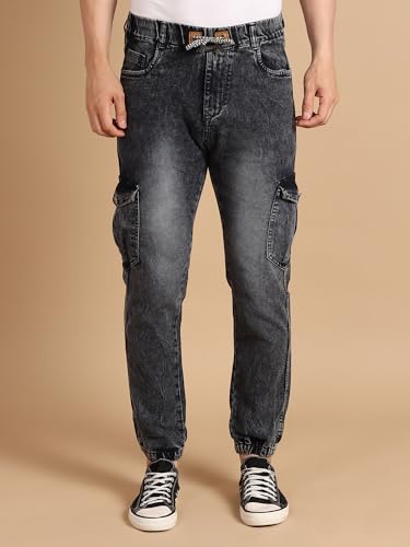 Side Pocket Jogger Jeans for Men | Stylish Look4