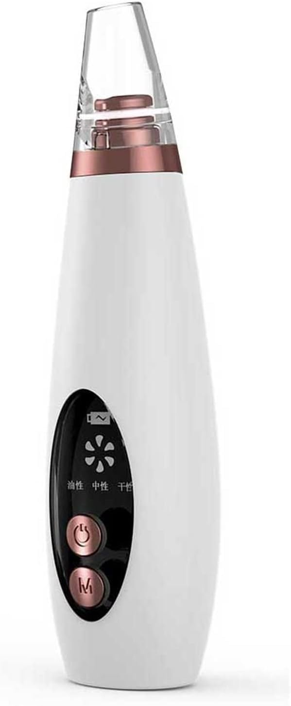 Aspirapunti Neri,Aspira Punti Neri,Rimuovi Acne,Strumento Estrattore Punti Bianchi-6 Sonde,Kit Aspira Punti Neri Ricaricabile USB for Donne E Uomini