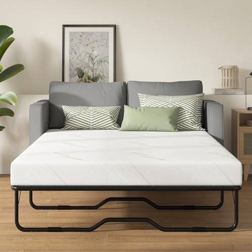 Wellynap 4 Inch Sofa Mattress Full Size, Gel Memory...