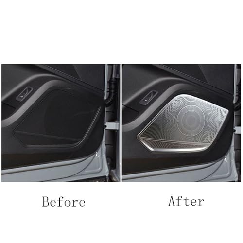 Accesorios interiores Audi Q2 Q2L 2017-2022 con molduras de puerta premium. 2