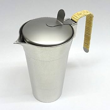 Amazon｜2合蓋付き錫ちろり（360mL入）｜漬物器・漬物保存容器