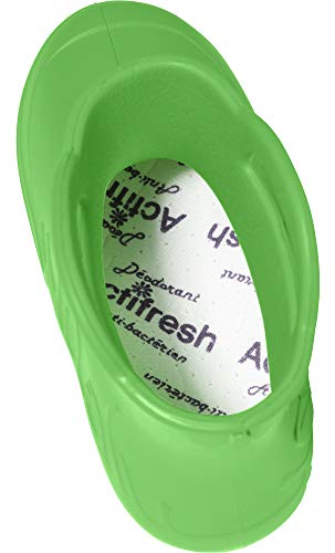 Ladeheid Eva Gummistiefel Damen federleichte wasserdichte Damenschuhe Regenschuhe LA-CA-09 (Grün, 38/39 EU)