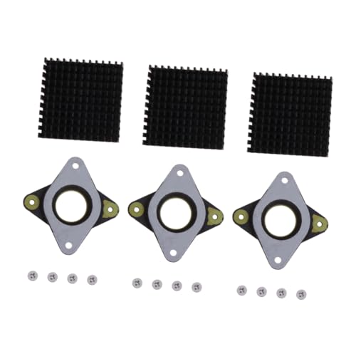 HEALEEP Stepper Motor Vibration Damper Printers Absorber Kit Heat Sink and Screws Motor Noise Reduction