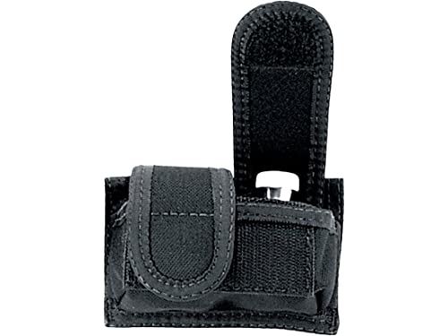 Uncle Mike's Universal Speedloader Case Universal Speedloader Case Kodra Black Double Hook & Loop, Card 88281