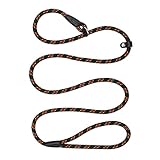 158 CM Slip Lead for Dogs, Durable Adjustable Nylon Training Leash, Soft Slip Lead Traction Rope For Small and Medium Dogs (158 cm)