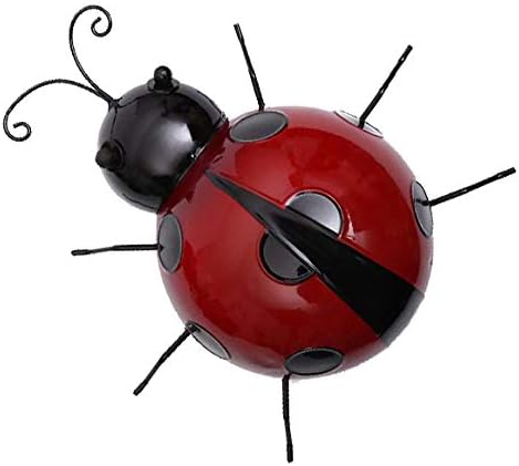 VELURA Realistic Ladybird Wall Sculpture Ladybug Figurine Lawn Decoation Photo Prop|1pc Ladybug Figurine| Statues & Lawn Ornaments| Garden D?©cor | Yard, Garden & Outdoor Living |Home & Garden