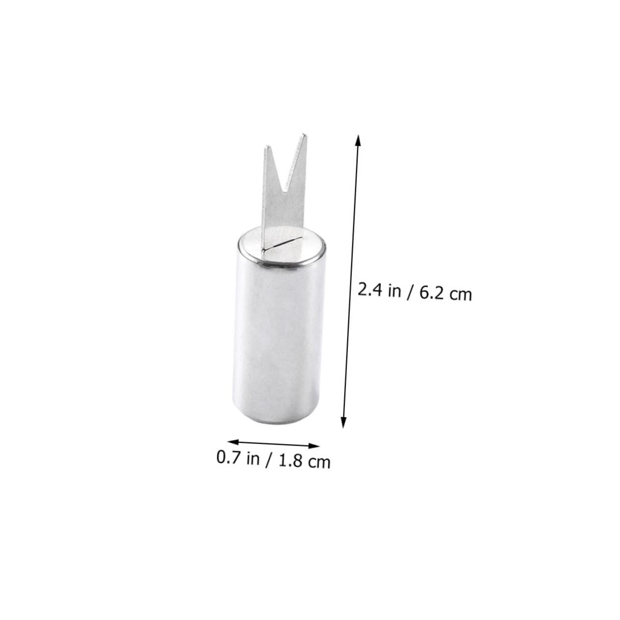 HEMOTON 1set Durable Stainless Steel Corn Forks Easy Clean Holders for Bbq Camping for Home Restaurant Picnic Use Sturdy Convenient Corn Needles 12pcs