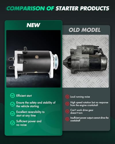 Image of SCITOO Starters New fit EZ-GO for Golf Carts Medalist 93-On MG2 4 Caddy Fleet Freedom (HP) 1998 1999 TXT 4 Caddy Fleet Freedom HP 93-On 1998 15423