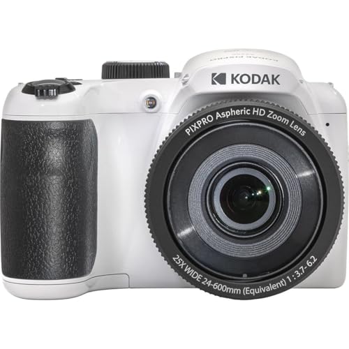 Kodak KODAK PIXPRO AZ255-WH 16MP Digital Camera 25X Optical Zoom 24mm Wide Angle Lens Image Stabilization 1080P Full HD Video 3' LCD Vlogging, with Bag & 32GB SD Card + - image 9