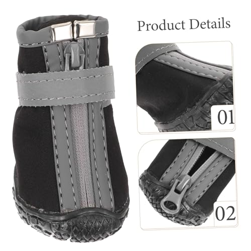 Protège-pattes pour petits chiens imperméables lot de 4