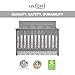Oxford Baby Bennett 4-in-1 Convertible Crib, Rustic Gray, GreenGuard Gold Certified