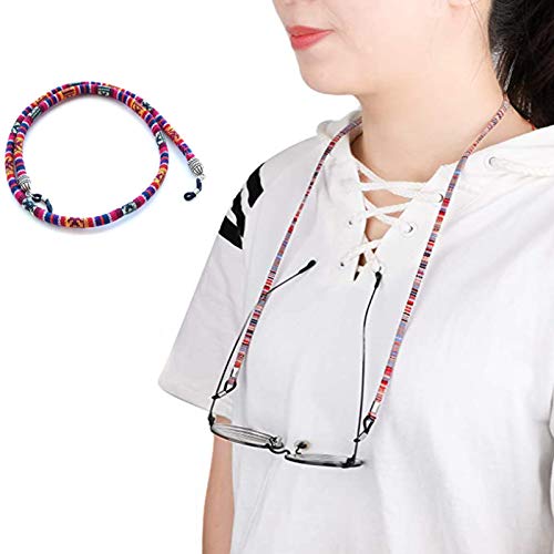 6 Cordini per Occhiali Etnici, Fermo per Occhiali