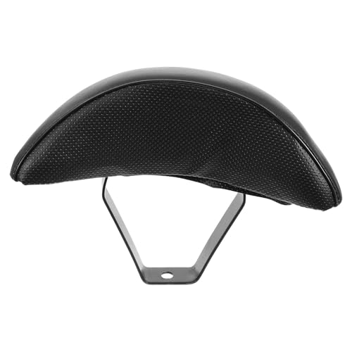 ledmomo 電動自転車用リアパッセンジャーバックレスト 字型ブラケット付き 高耐久 素材 快適サポート 後部座席用バイク背もたれ クッション