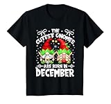Photo Gallery bambino cute christmas elf birthday gnomes who are born in december maglietta Photo Gallery bambino cute christmas elf birthday gnomes who are born in december maglietta