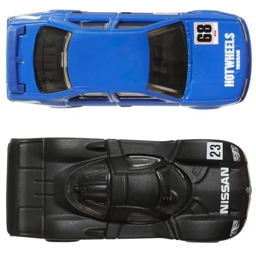 Pack 2 Vehículos Hot Wheels Nissan R390 GT1 y Nissan Primera miniatura 6