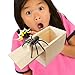 Spinne,Prank,Spinnen Spielzeug Box Holz,Scherzartikel für Halloween Streich,Erwachsene Kinder,Plastik Schwarze Realistische,Springendes Geschenkboxen,Gift Halloween-Spielzeug Gummispinne (Schwarz)