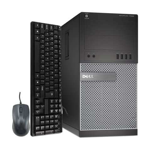 Dell Optiplex 7010 Tower Desktop Computer, Intel i7-3770 Upto 3.9GHz, HD Graphics 4000 4K Support, 16GB RAM, 1TB SSD, DisplayPort, HDMI, DVD, AC Wi-Fi, Bluetooth - Windows 10 Pro (Renewed) Dell Optiplex 7010 Tower Desktop Computer, Intel i7-3770 Upto 3.9GHz, HD Graphics 4000 4K Support, 16GB RAM, 1TB SSD, DisplayPort, HDMI, DVD, AC Wi-Fi, Bluetooth - Windows 10 Pro (Renewed)