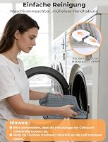 Levesolls Heizkissen mit Abschaltautomatik 60 x 30cm 9 Stufen 4 Timer | Elektrisches Wärmekissen, Heating pad für Rücken, Schultern und Bauch, Schnelle Erwärmung, Maschinenwaschbar – Dunkelgrau – Ansicht 7