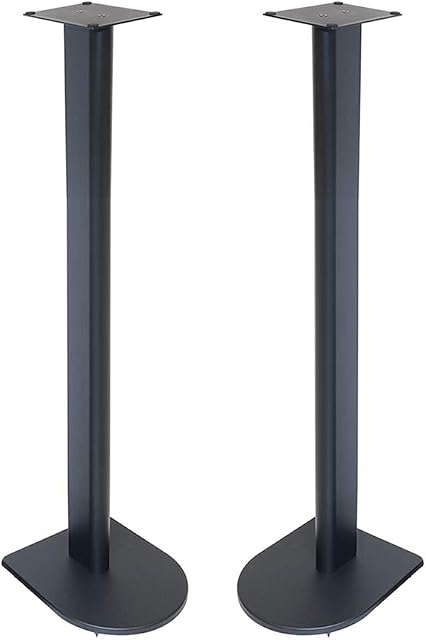 Fisual Uno Speaker Stands 900mm, Matte Black (Pair)