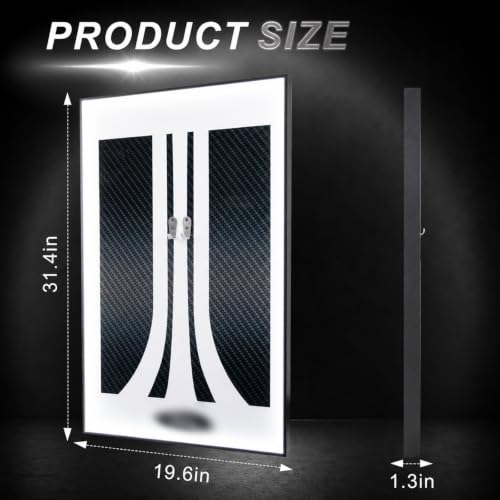Image of Display Wallboard for Lego Technic 1966 Ford GT40 MKII-42223 Race Car, Display Wall Mount with Led Lights, Home Decor Adult Collectibles Wall Mount, Gift for Car Model Collectors(No Car Included)