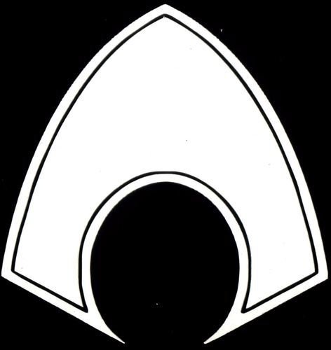 DECAL ADDICTION, INC | Aquaman Logo WHITE Vinyl Car/Laptop/Window/Wall Decal