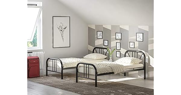 Royal Metal Karyola 90x190 Tek Kisilik Ferforje Tarz Yatak Amazon Com Tr