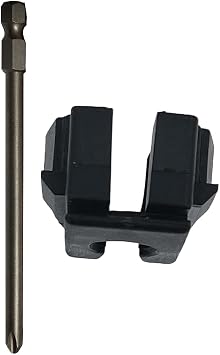 Compatible with Hilti SMD 57 SMD57 116mm PH2 Screwdriver Gun Bit and 20mm End Cap- for Screwgun Autofeed Magazine