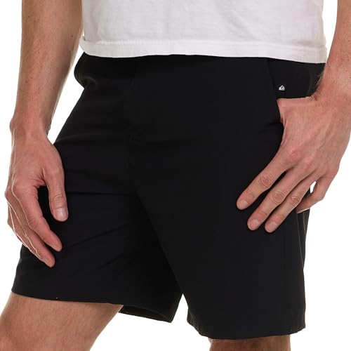 Quiksilver Shorts for Men Big and Tall, Hybrid Stretch Amphibian Quick Dry Short
