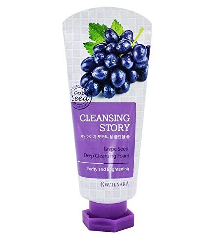 Kwailnara Cleansing Story Grape Seed Deep Cleansing Foam Cleanser 120ml