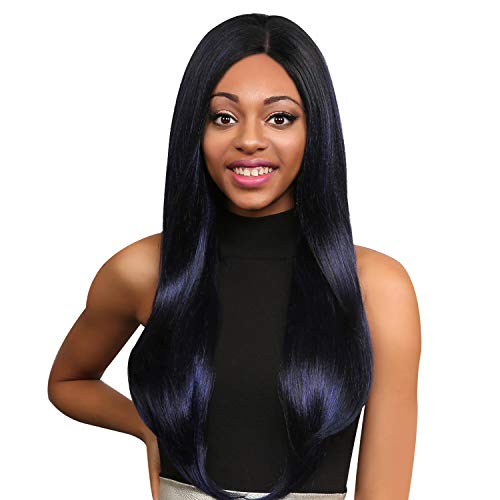 The Stylist Synthetic Lace Front Wig Swiss Lace Silk Top Swiss Goddess (F1B/30)