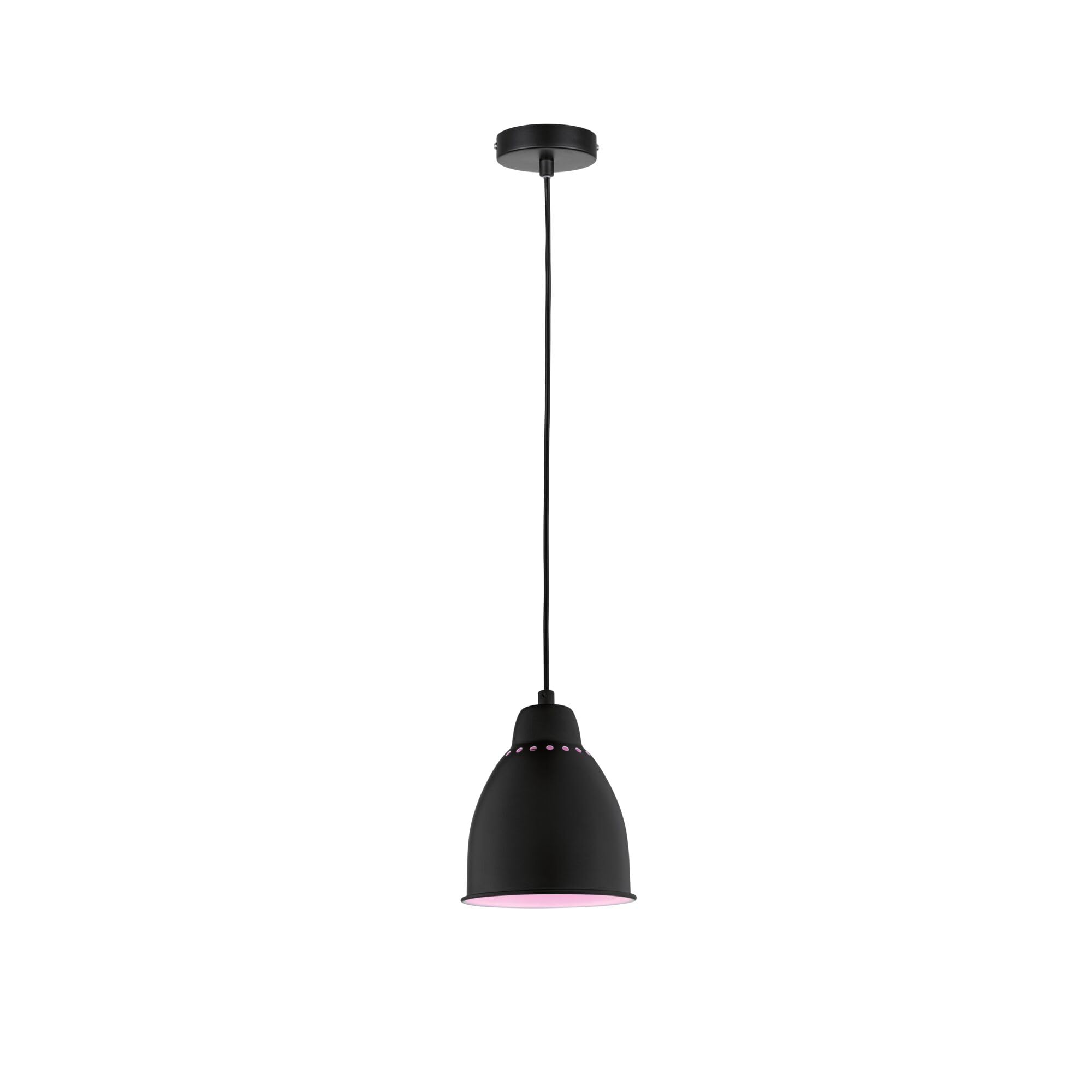 Paulmann 79763 Neordic Hilla Pendant luminaire max. 40 watts Pendant luminaire Black Pendant lamp Metal E27