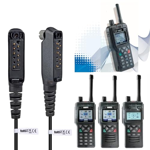 HYS Sepura Sicherheits-Ohrhörer Kompatibel mit Sepura STP8000 STP9000(Tetra) SC20 SC21 Funkgeräten, verdeckte akustische Rohr-Headset (Sepura)