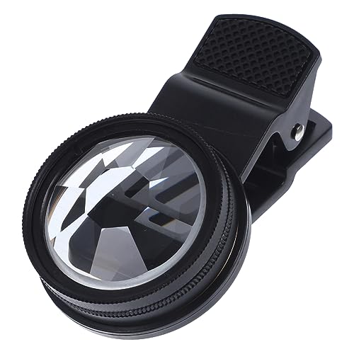 jojofuny Phone Camera Jitterbug Smart Phone Smartphones Lens Kaleidoscope Filter External Camera for Laptop Portable Lens Smartphone Phones Camera Lens Kit Plastic Universal Tablet