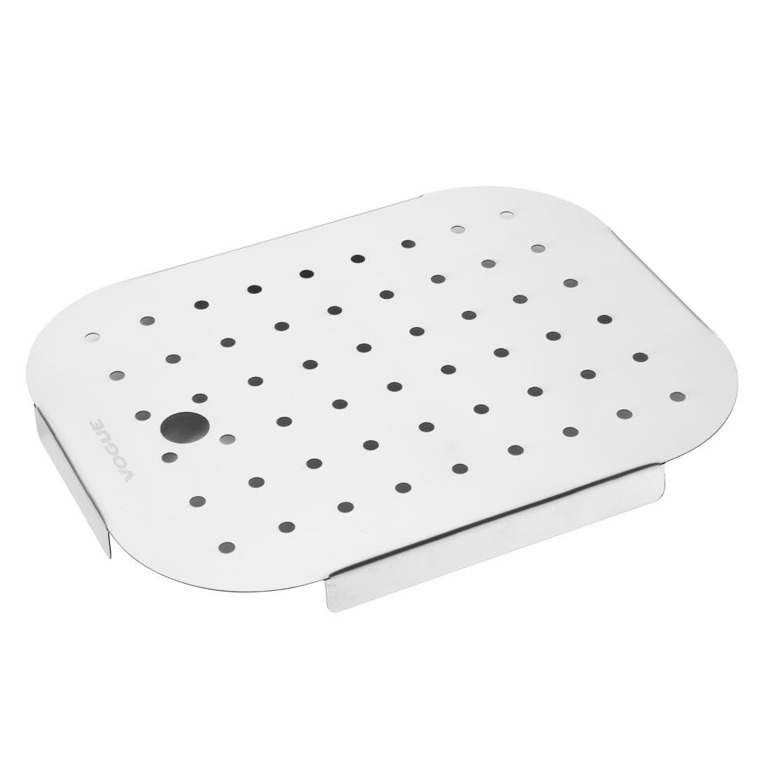 Vogue Silver Stainless Steel Gn Drainer Tray For Gn 1/2