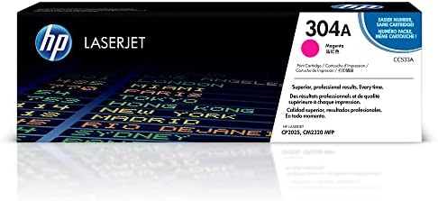 قیمت و خرید کارتریج تونر Magenta HP 304A (CC533A) برای HP Color LaserJet  CP2025 CM2320 برند HP | مالتینا