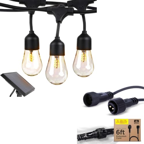 Brightech Bundle: Ambience Pro - Waterproof LED Outdoor String Li...