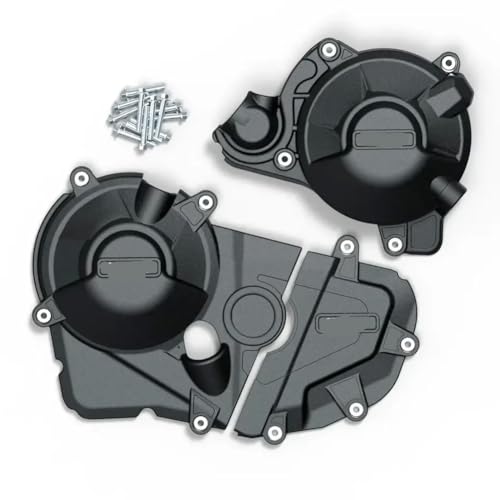オートバイのエンジンカバー保護ケース XL750 TRANSALP CB750 Hornet 2024-2025 と互換性あり(1 Set-BK)
