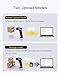 Inateck Bluetooth Barcode Scanner 2D, Wireless 2D QR Code Scanner with 2600 mAh Battery and Smart Charging Base, Handheld Scanner Support AI, APP, SDK, BCST-36