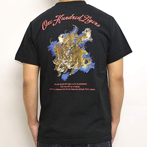 Amazon サンサーフ Sun Surf Ss752 半袖tシャツ ブラック色 One Hundred Tigers 百虎 メンズ トップス S Tシャツ カットソー 通販