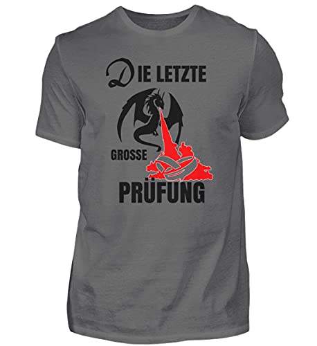 T-Shirt Haut de Gamme Homme Gris pour un Enterrement de Vie de Jeune Fille