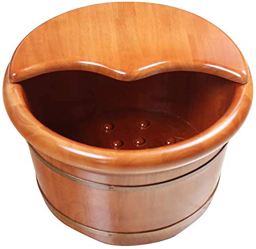 Spa de pies de madera natural para pedicure