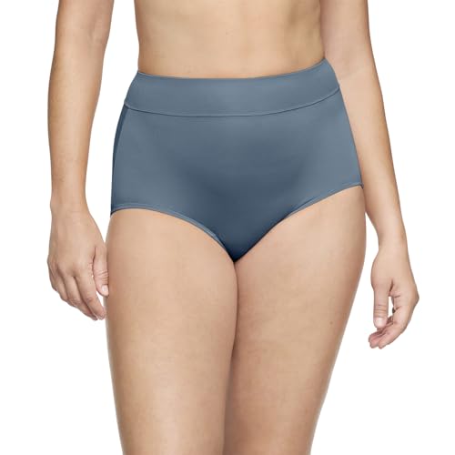 Image of Warner's Women's No Pinching No Problems Hi Cut Brief Panty