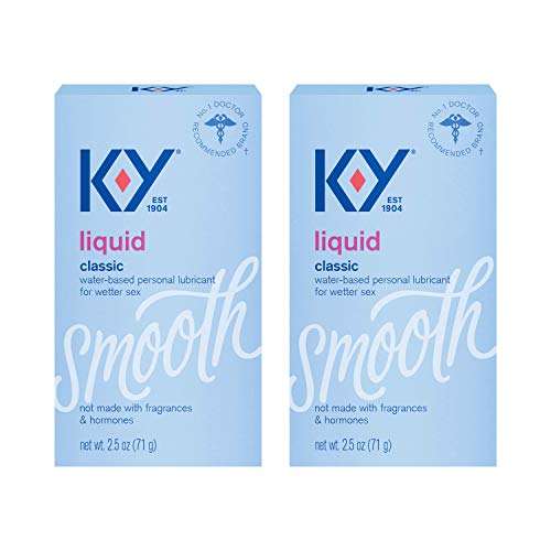K-Y Liquid Lubricant, 2.5 oz (Pack of 2)