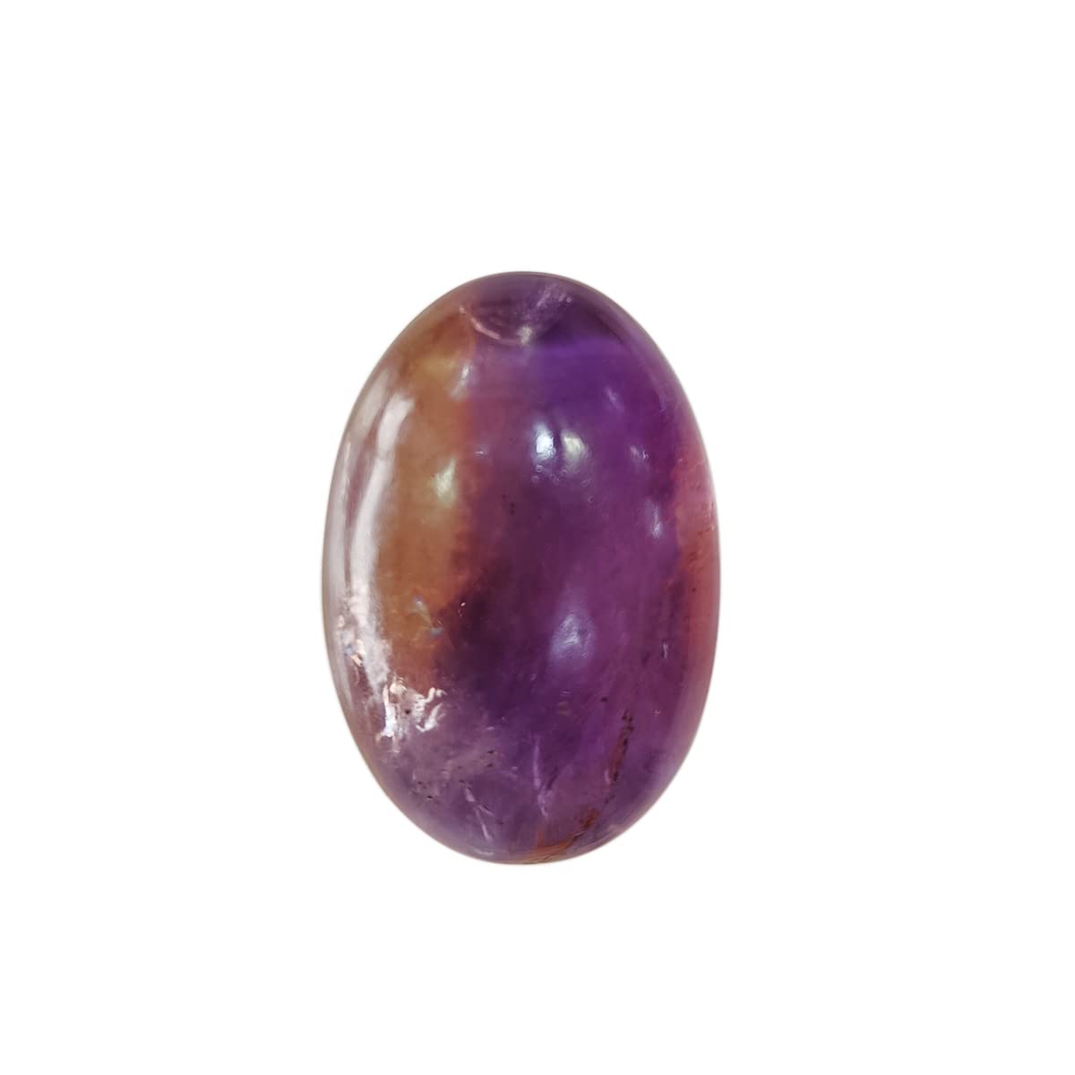 9DzineNatural Crystal Stones Smooth Smooth Cabochon,Stone Cabochons Oval Shape Flatback for Jewelry Making,Palm Pocket Energy Stone