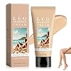 Leg Makeup Cream, Body Coverage Perfector, Waterproof Sweatproof Body Makeup, Easy Application for Flawless Looking Legs, Long Lasting Body Foundation,100G/3.53OZ (#1 Ivory)