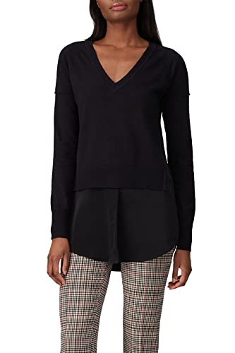 Rent The Runway Pre-Loved Black Knit Inset Sweater3