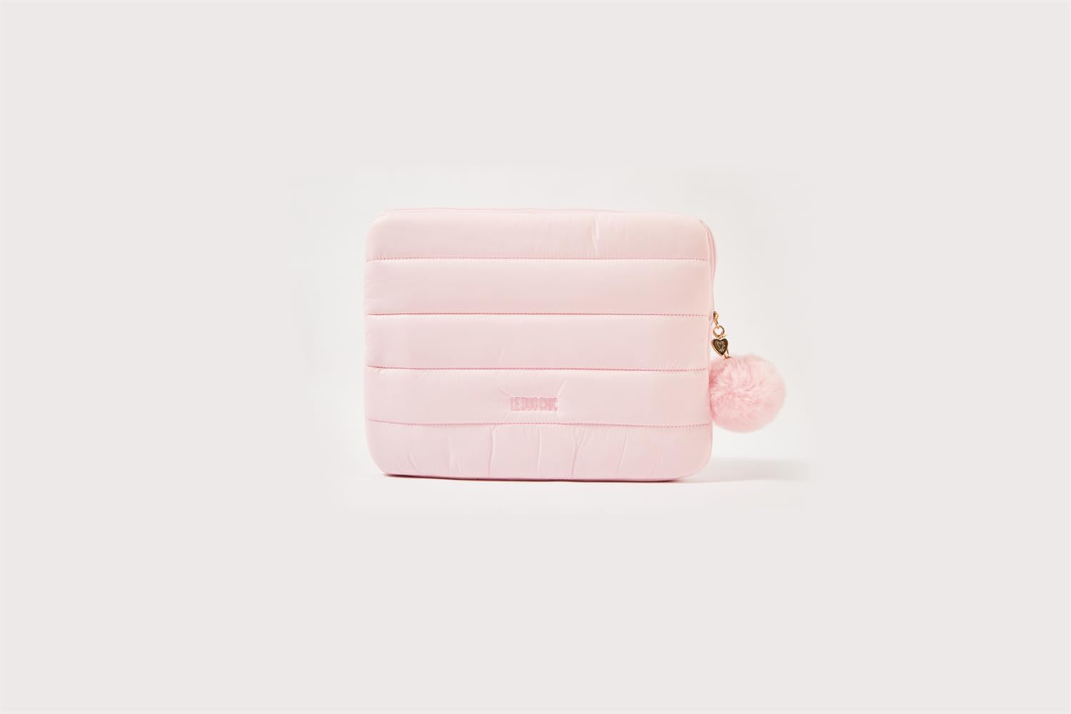 Baby Pink 14 Inch Laptop Sleeve - Cloud Series, Water-Resistant, Organized Storage, Lightweight, Ideal for Travel and Commuting (14 Inch)