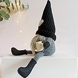 Maritown 2PCS Coffee Gonk Gnomes Plush Decorations, Handmade Rustic Gnomes Holiday Decor Ornaments Decorations for Home Office Coffee Bar Party - Image 7