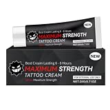 Crema lenitiva per tatuaggi, crema anestetica per tatuaggi,